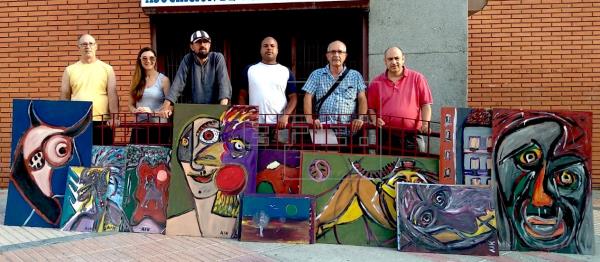 La Asociación Espiral recibe obras de arte del “Legado Aikaide” de Montejo