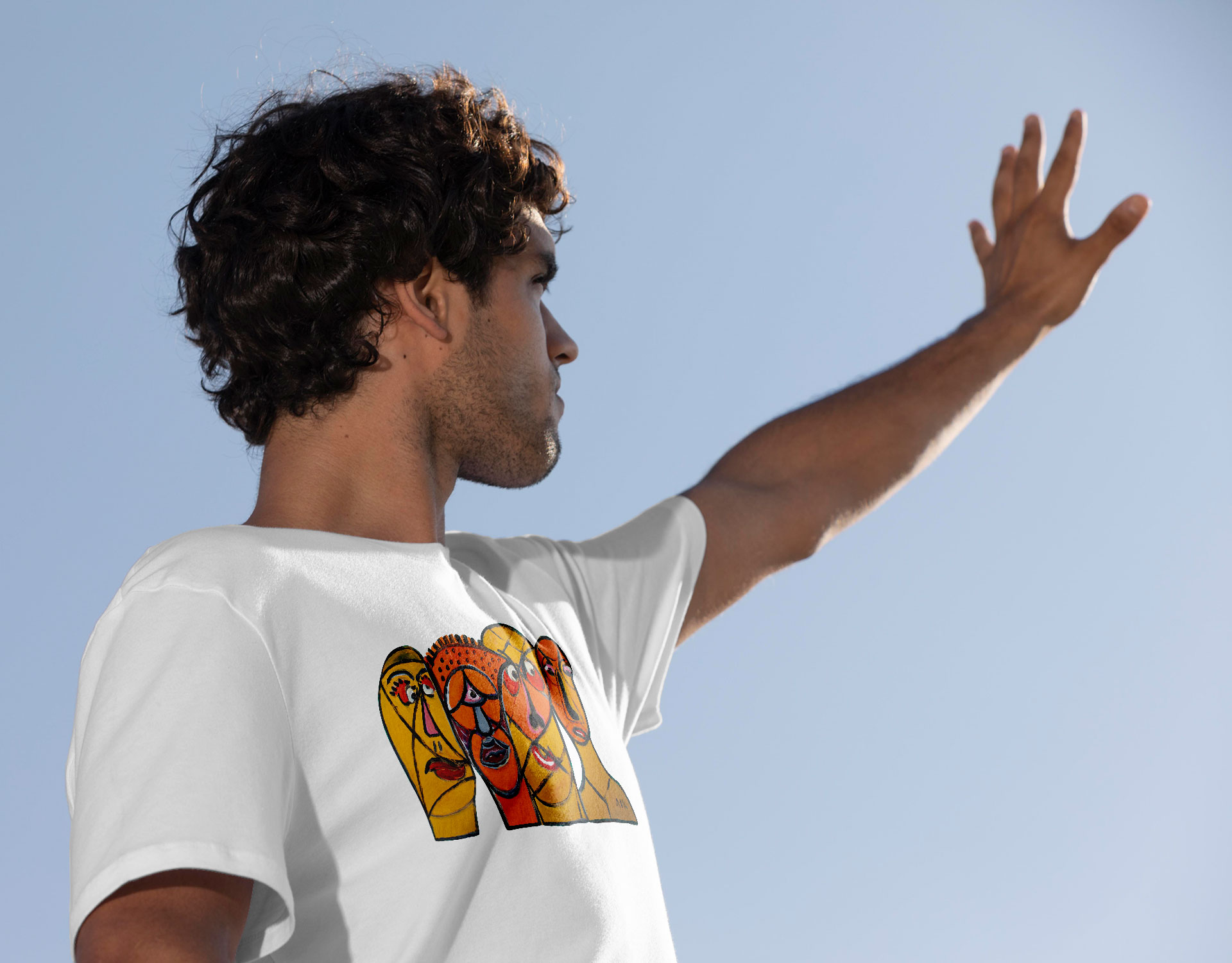 camiseta-4cabecas-modelo